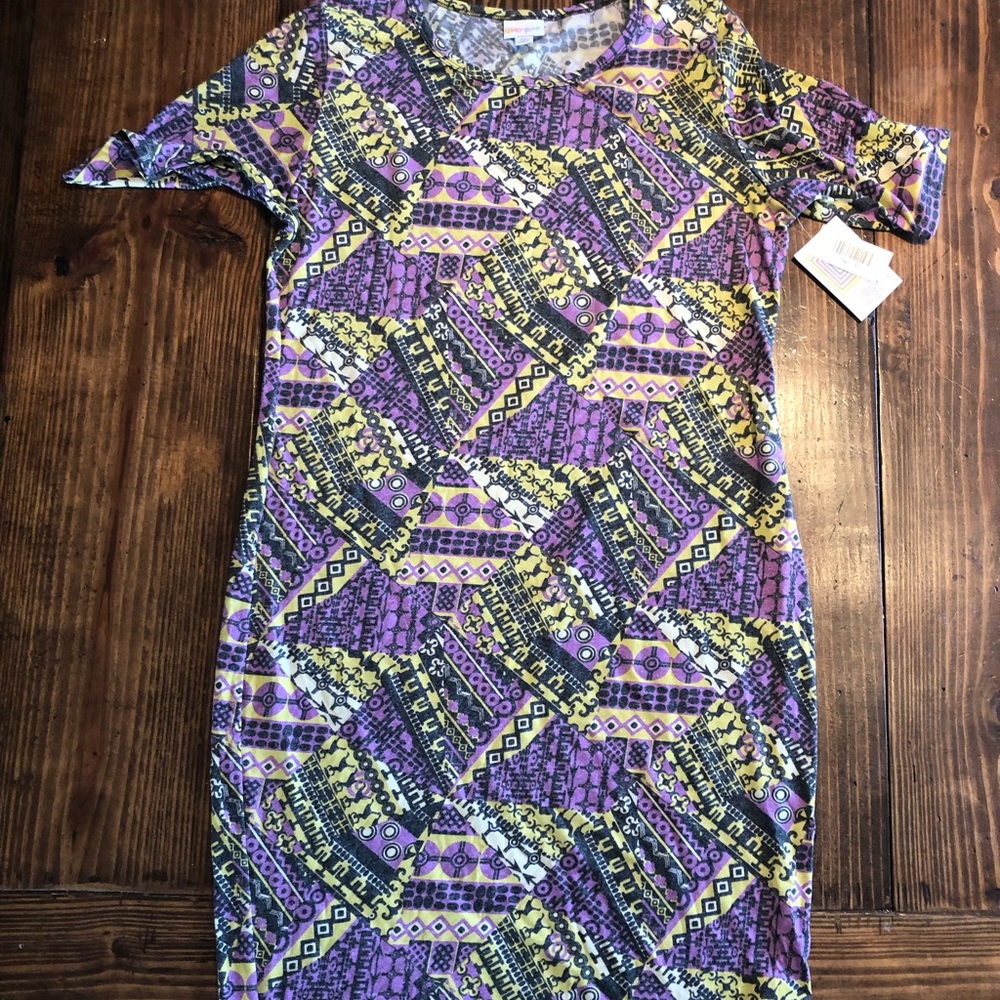 NWT Lularoe Julia T-shirt dress xl